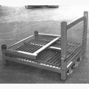 1976 – Hold ‘N Fold collapsible container debuts