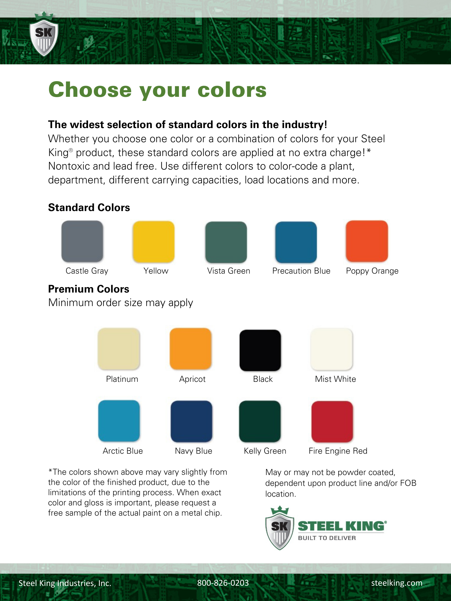 Color Chart