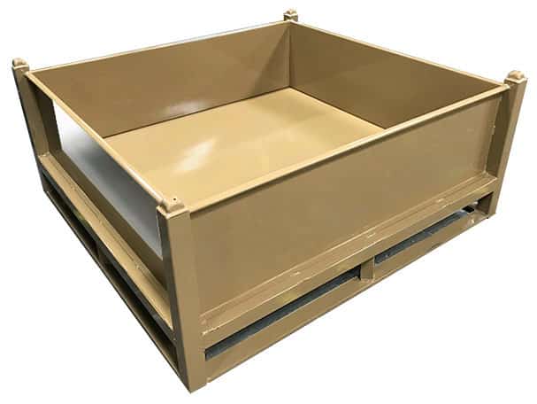 Industrial use container - C/M - metalbox spa - storage / galvanized steel