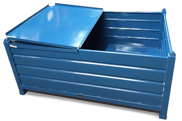 Industrial Automotive Rigid Sheet Metal Steel Bins and Containers