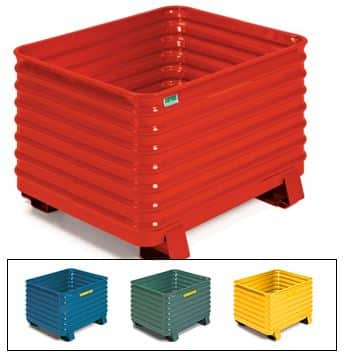 Steel King industrial storage containers are highly customizable