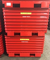 Steel King industrial storage containers are highly customizable