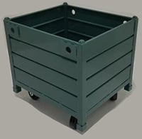 Steel King Bulk Storage Container: Steel, Bin-Style Bulk Container MPN:RCCM324024PB