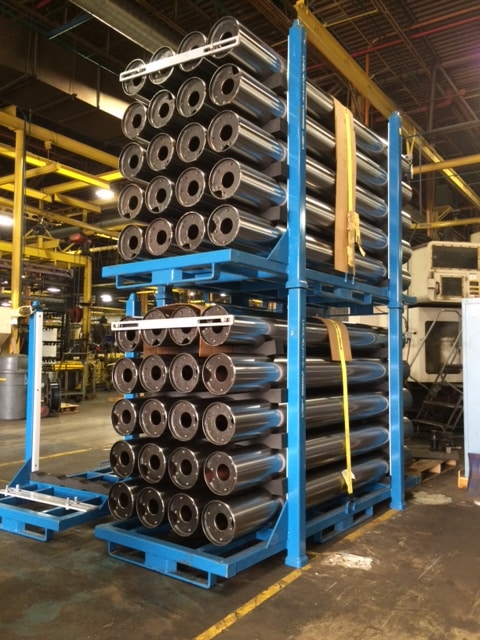 Heavy-Duty Cantilever Steel Bar, Tubing & Pipe Storage Racks