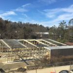 Beyond product storage considerations, Reeves Ace Hardware of Highlands, NC, also considered community aesthetics