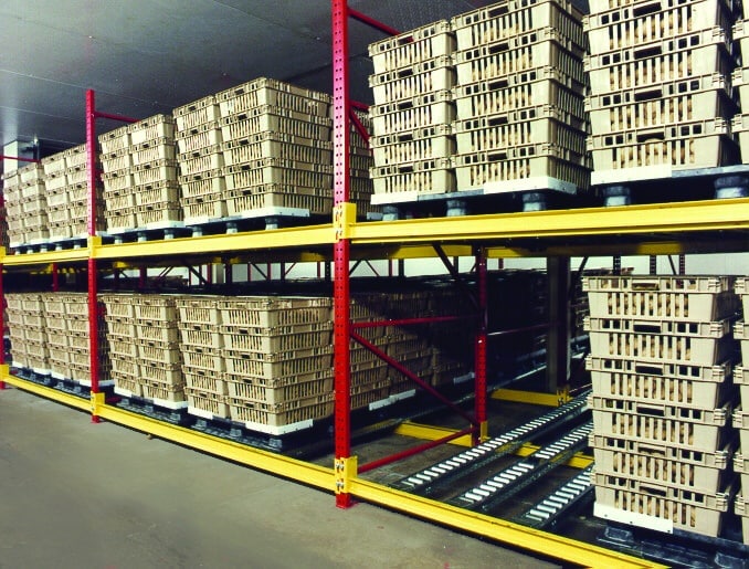 pallet flow rack